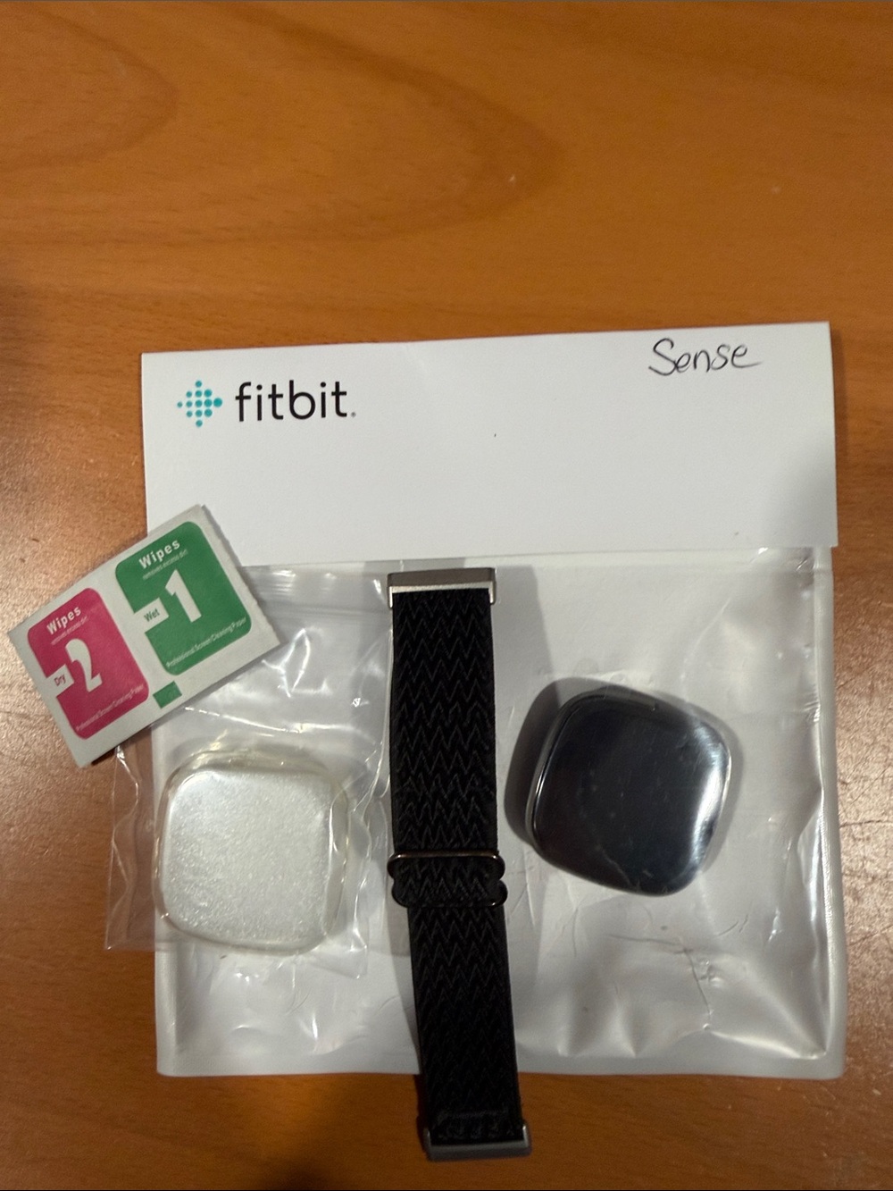 FITBIT Sense Watch Face stretch watch band, screen protector
